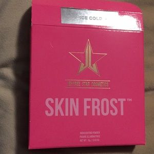 Jeffree Star skin frost highlighter in “ice cold”